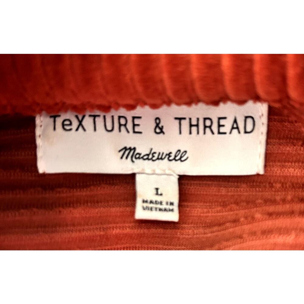 Texture & Threads Madewell Pullover Mockneck L/S … - image 4